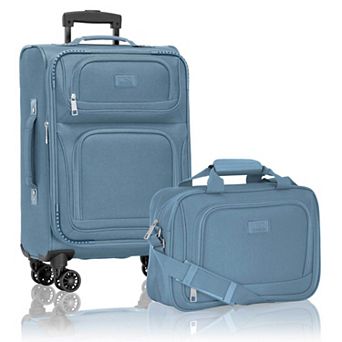 US Traveler Rio II 2 pc Softside Expandable Spinner Luggage Set