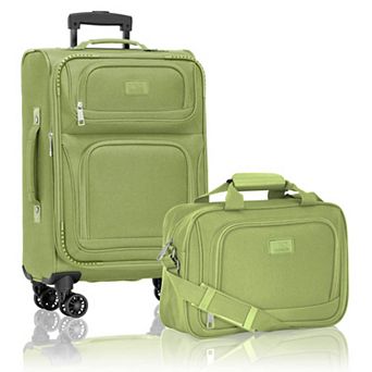 US Traveler Rio II 2 pc Softside Expandable Spinner Luggage Set