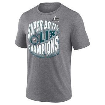 Men's Fanatics Philadelphia Eagles Super Bowl LIX Champions Historic Win Tee