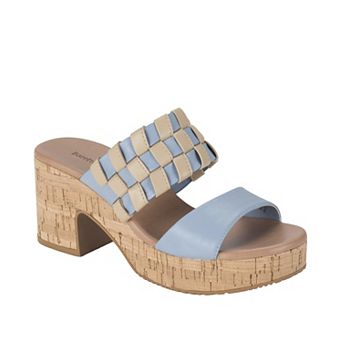 Baretraps Mavis Women's Block Heel Slide Sandals