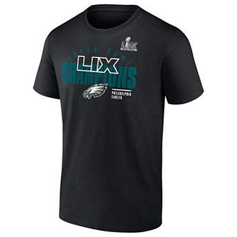 Men's Fanatics Philadelphia Eagles Super Bowl LIX Champions Iconic Victory Tee