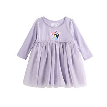 Baby Girl Bluey Loving Hug Tutu Bodysuit Dress