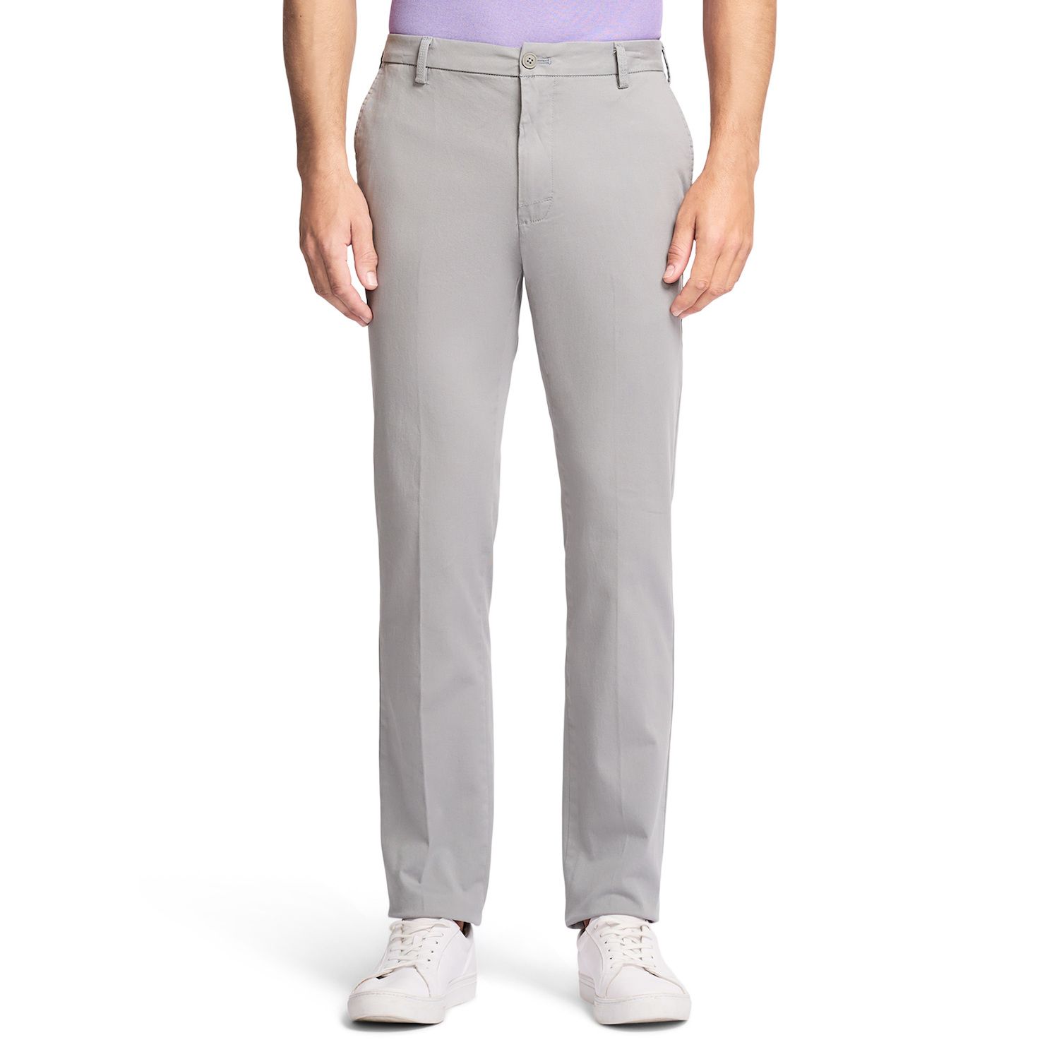 Men's IZOD Straight-Fit Performance Plus Flat-Front Chino Pants
