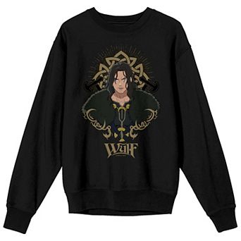 Juniors' Lord Of The Rings War Of The Rohirrim Wulf Graphic Sweatshirt