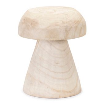 Melrose Wood Mushroom Stool