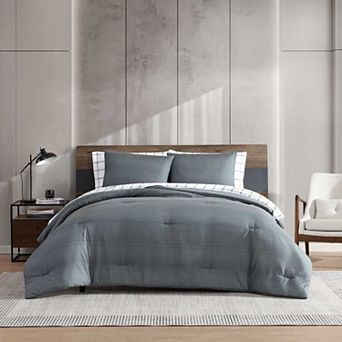 Kenneth Cole Reaction Soho Stripe Comforter Set