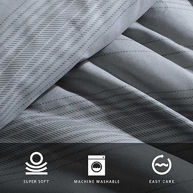 Kenneth Cole Reaction Soho Stripe Comforter Set