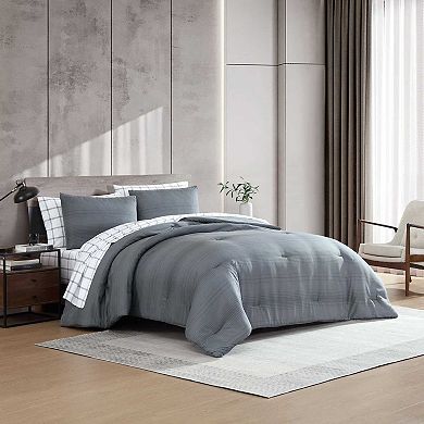 Kenneth Cole Reaction Soho Stripe Comforter Set