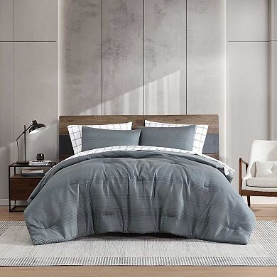 Kenneth Cole Reaction Soho Stripe Comforter Set