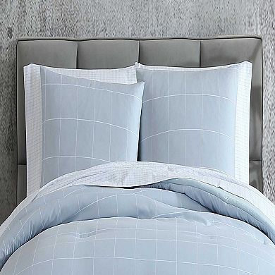 Kenneth Cole Reaction Metro Grid Comforter Set