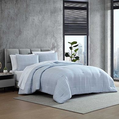 Kenneth Cole Reaction Metro Grid Comforter Set