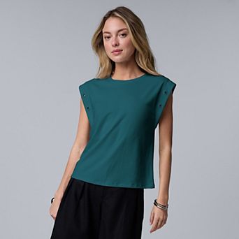 Women's Simply Vera Vera Wang Grommet Dolman Tee