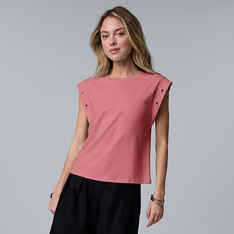 Women's Simply Vera Vera Wang Grommet Dolman Tee
