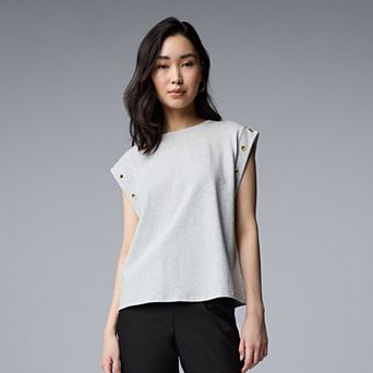 Women's Simply Vera Vera Wang Grommet Dolman Tee