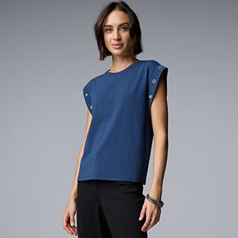 Women's Simply Vera Vera Wang Grommet Dolman Tee
