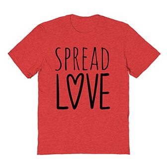 Men's Grayson Threads The Label Spread Love Heart Valentine's Day Graphic Tee
