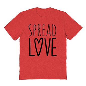 Men's Grayson Threads The Label Spread Love Heart Valentine's Day Graphic Tee