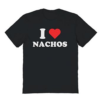 Men's Heart Nachos Valentine's Day Graphic Tee