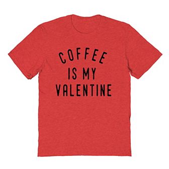 Men's Grayson Threads The Label Coffee Valentine Graphic Tee