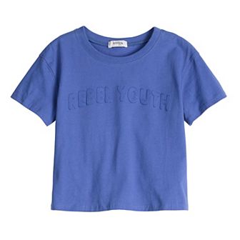 Girls 7-16 Speechless Embroidered Tee