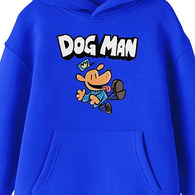 Boys Dog Man Character and Logo Hoodie