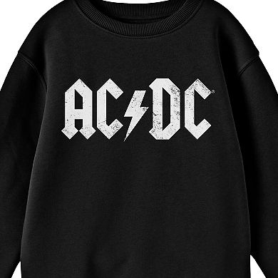 Boys AC/DC Logo Long Sleeve Tee