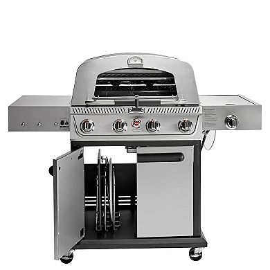 Cuisinart Propel Four Burner 3-in-1 Gas Grill, Griddle & Pizza Oven