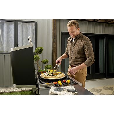 Cuisinart Propel Four Burner 3-in-1 Gas Grill, Griddle & Pizza Oven