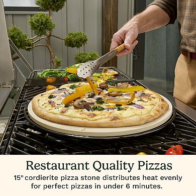 Cuisinart Propel Four Burner 3-in-1 Gas Grill, Griddle & Pizza Oven
