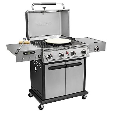 Cuisinart Propel Four Burner 3-in-1 Gas Grill, Griddle & Pizza Oven