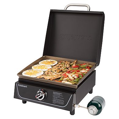 Cuisinart 17-in. Tabletop Gas Griddle with Hood