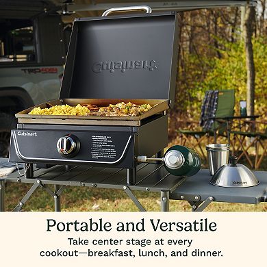 Cuisinart 17-in. Tabletop Gas Griddle with Hood