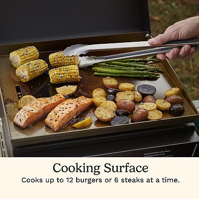 Cuisinart 17-in. Tabletop Gas Griddle with Hood