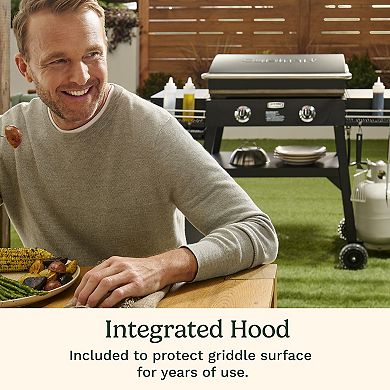 Cuisinart 28-in. Outdoor Griddle with Hood