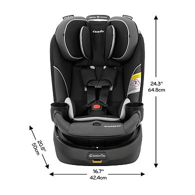 Evenflo Revolve360 Slim 2-in-1 Rotational Car Seat