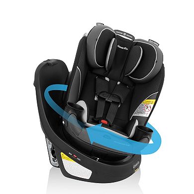 Evenflo Revolve360 Slim 2-in-1 Rotational Car Seat