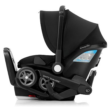 Evenflo Shyft DualRide Infant Lightweight Car Seat and Stroller Travel System