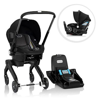 Evenflo Shyft DualRide Infant Lightweight Car Seat and Stroller Travel System