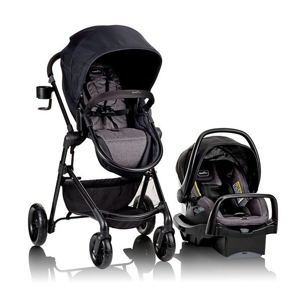 Evenflo Pivot 6-Modes Travel System with LiteMax Infant Car Seat