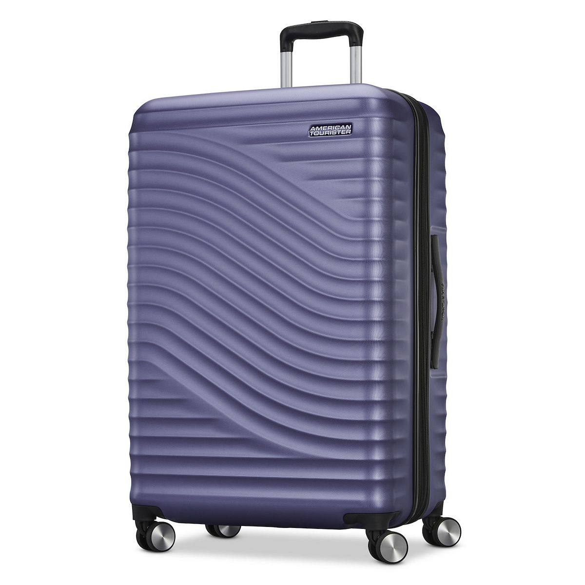 Christina's Suitcase - American Tourister Burst Max V Hardside Spinner Luggage - Dusk Purple, 28 INCH