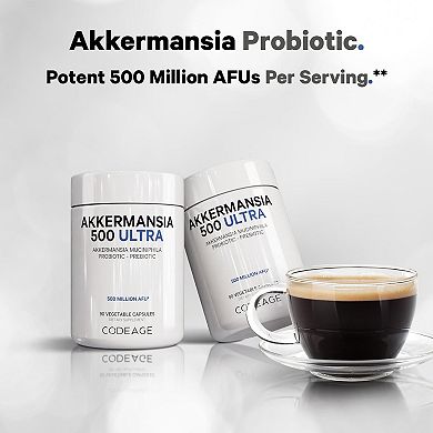 Codeage Akkermansia Muciniphila 500M AFUs Probiotic Supplement 90 ct