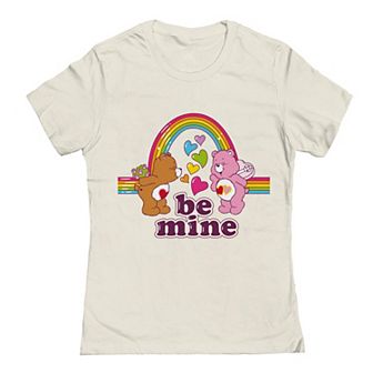 Junior's Care Bears Valentines Be Mine Graphic Tee