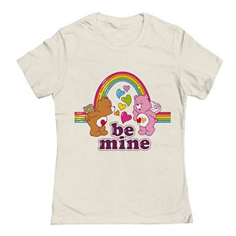 Junior's Care Bears Valentines Be Mine Graphic Tee
