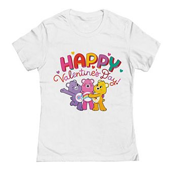 Junior's Care Bears Unlock The Magic Valentine's Day Graphic Tee