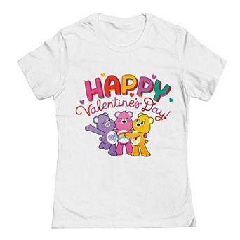 Junior's Care Bears Unlock The Magic Valentine's Day Graphic Tee