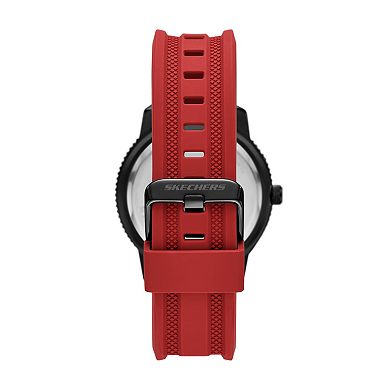 Skechers® Lachman Men's Silicone Watch