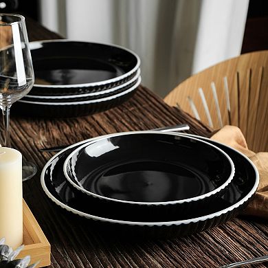 Christian Siriano New York® Lustra 32-Piece Dinnerware Stoneware Set