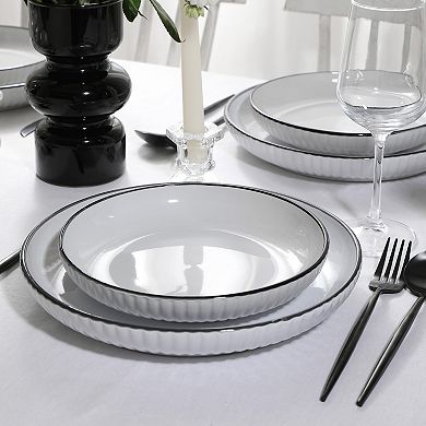 Christian Siriano New York® Lustra 32-Piece Dinnerware Stoneware Set