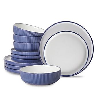 Christian Siriano New York® Laro 12 pc Dinnerware Stoneware Set