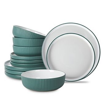Christian Siriano New York® Laro 12 pc Dinnerware Stoneware Set